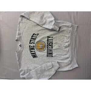 Wayne State University Champion Sweatshirt Detroit Michigan